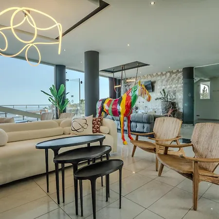 度假村 Trypiti Blue Dream Palace And Hive Water Park 利迈纳里亚