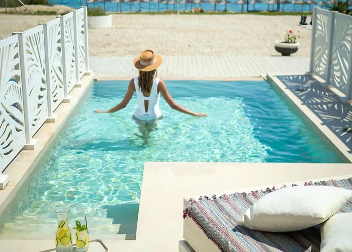 度假村 Trypiti Blue Dream Palace And Hive Water Park 利迈纳里亚